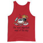 The Most Important Meal of the Day - Breakfast, Coffee, Meme Tank Top