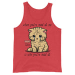 When You're Mad At Me This Is Who You're Mad At - Cute Meme Tank Top