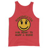 Unmedicated And Ready To Make A Scene - Meme Tank Top