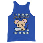 Spreading Misinformation On The Internet - Cute Meme Tank Top