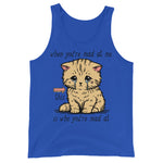 When You're Mad At Me This Is Who You're Mad At - Cute Meme Tank Top