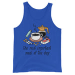 The Most Important Meal of the Day - Breakfast, Coffee, Meme Tank Top