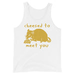 Cheesed To Meet You - Rat, Meme Tank Top