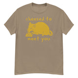 Cheesed To Meet You - Rat, Meme T-Shirt