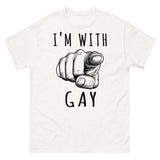 I'm With Gay - LGBTQ Meme T-Shirt