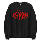 GAYER - LGBTQ, Metal, Ironic Meme Sweatshirt