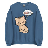 Eepy Cat - Cute Sleepy Kitten Meme Sweatshirt