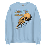 Living The Dream - Sisyphus, Greek Mythology Meme Sweatshirt