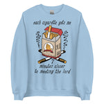 Each Cigarette Gets Me 7 Minutes Closer To Meeting The Lord - Ironic Meme Sweatshirt