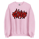 GAYER - LGBTQ, Metal, Ironic Meme Sweatshirt