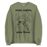 Same Eagles New Liver - Prometheus Meme, Greek Mythology Sweatshirt