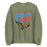 I Love Fishing More Than My Wife - Oddly Specific Meme Sweatshirt