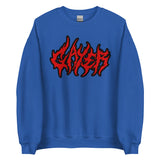 GAYER - LGBTQ, Metal, Ironic Meme Sweatshirt