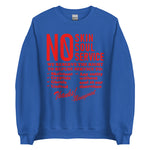 No Skin No Soul No Service - Oddly Specific Meme Sweatshirt