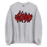 GAYER - LGBTQ, Metal, Ironic Meme Sweatshirt