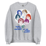 Peace To The Children Of The Whole World Translated - Soviet Propaganda Sweatshirt