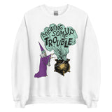 Brewing Up Some Trouble - Wizard Meme Sweatshirt