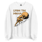 Living The Dream - Sisyphus, Greek Mythology Meme Sweatshirt