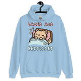 Dazed And Bedpilled - Cute Sleepy Cat Meme Hoodie