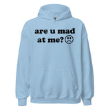 Are U Mad At Me - Meme Hoodie