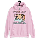 Dazed And Bedpilled - Cute Sleepy Cat Meme Hoodie