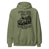 I Make A Penny My Boss Makes A Buck - Hog Cranking, Oddly Specific Meme Hoodie