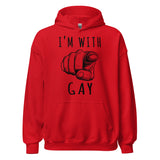 I'm With Gay - LGBTQ Meme Hoodie