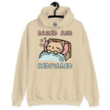 Dazed And Bedpilled - Cute Sleepy Cat Meme Hoodie