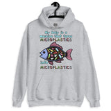 My Body Is A Machine That Turns Microplastics Into Microplastics - Ironic Meme Hoodie