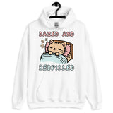 Dazed And Bedpilled - Cute Sleepy Cat Meme Hoodie