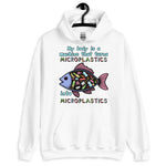 My Body Is A Machine That Turns Microplastics Into Microplastics - Ironic Meme Hoodie