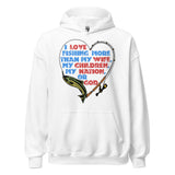 I Love Fishing More Than My Wife - Oddly Specific Meme Hoodie