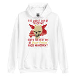 Worst Day Of Trucking Beats The Best Day Of Court Ordered Anger Management - Oddly Specific Meme Hoodie