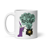 Brewing Up Some Trouble - Wizard Meme Mug