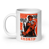 Long Live The Red Terror - Historical Chinese Propaganda Mug