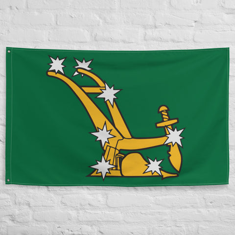 Starry Plough - Historical, Irish Republican, Socialist Flag