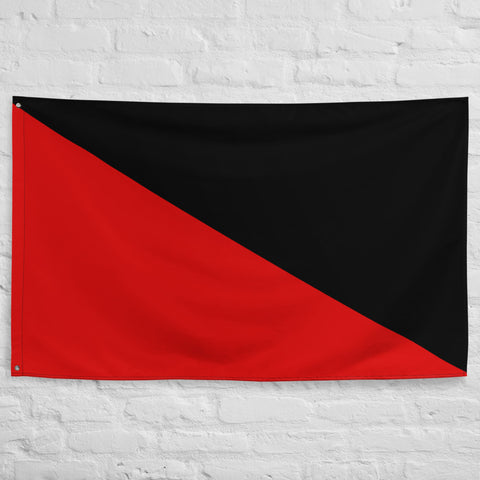 Anarcho-Communist Flag - Leftist, Anarchist, Libertarian Socialist Flag