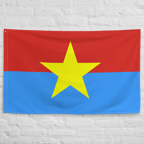 National Liberation Front of South Vietnam - Viet Cong, Socialist, Historical Flag
