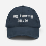 My Tummy Hurts - Oddly Specific, Meme, Ironic, Cursed Hat