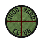 1000 Yard Club - Long Range Shooting, Competition, Sniper, Hunting Patch