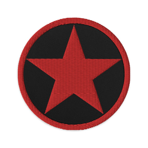 Red Star - Radical, Punk, Battle Jacket Patch