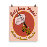 Butcher Pete - Parody, Meme, Gaming, Blues, Satire Poster