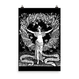 Garland For May Day - Refinished Walter Crane, Socialist, Socialism, Leftist, Anarchist, Labor Rights Poster
