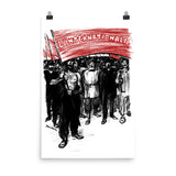 L'Internationale - Socialist, Leftist, Paris Commune, Internationale Poster
