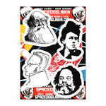 Anarchist Theorists - Peter Kropotkin, Emma Goldman, Max Stirner, Mikhail Bakunin Sticker Pack