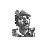 Thomas Sankara Silhouette - Socialist, Anti-Imperialist, Pan-African Sticker