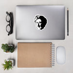 Rosa Luxemburg Silhouette - Socialist, Feminist, Historical Sticker