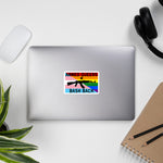 Armed Queers Bash Back w/ Star - LGBTQ, Queer, AK47 Sticker