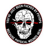 You've Just Been Fucked By PsyOps - Morale Patch, Conspiracy, Psychological Warfare Sticker