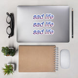 Sad Life - Aesthetic, Meme, Vaporwave Stickers